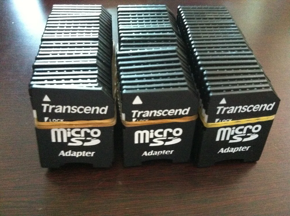 10PCS/LOT Brand High quality Transcend TF card reader TO SD CARD Adapter micro sd TransFlash memory adapter Wholesale | Компьютеры и