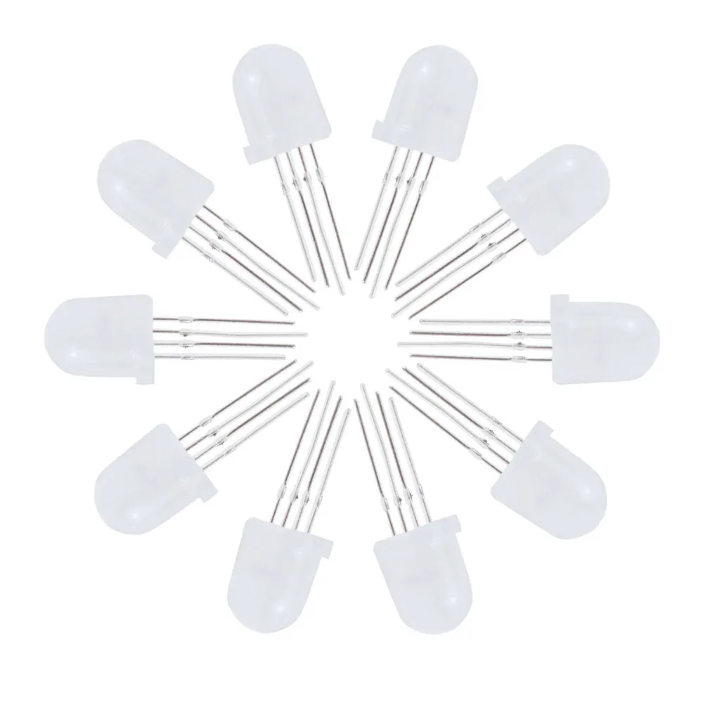 100 шт. APA106 P9823 WS2812 WS2811 F5 F8 RGB светодиодный чип Бисера 5V адресуемых IC встроенный