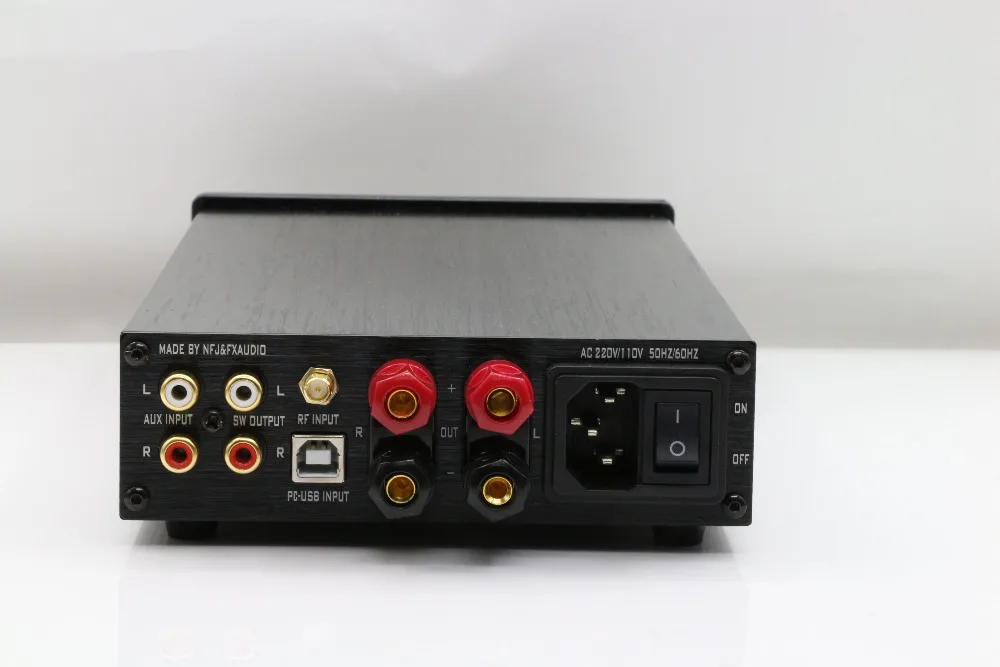 2017 FX-AUDIO M-200E цифровой аудио Bluetooth усилитель для наушников 120 Вт + вход USB/SD/RCA/FLAC 24
