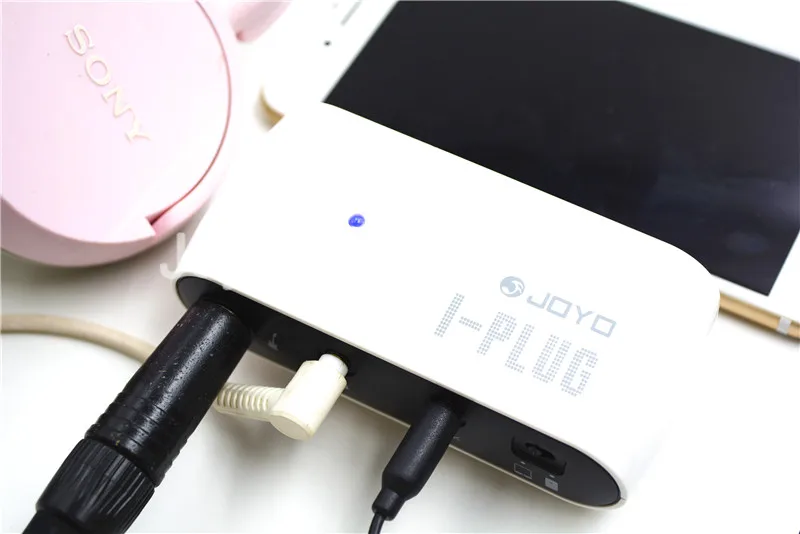 Усилитель бас наушников JOYO I Plug для электрогитары с эффектом Overdrive Для телефонов