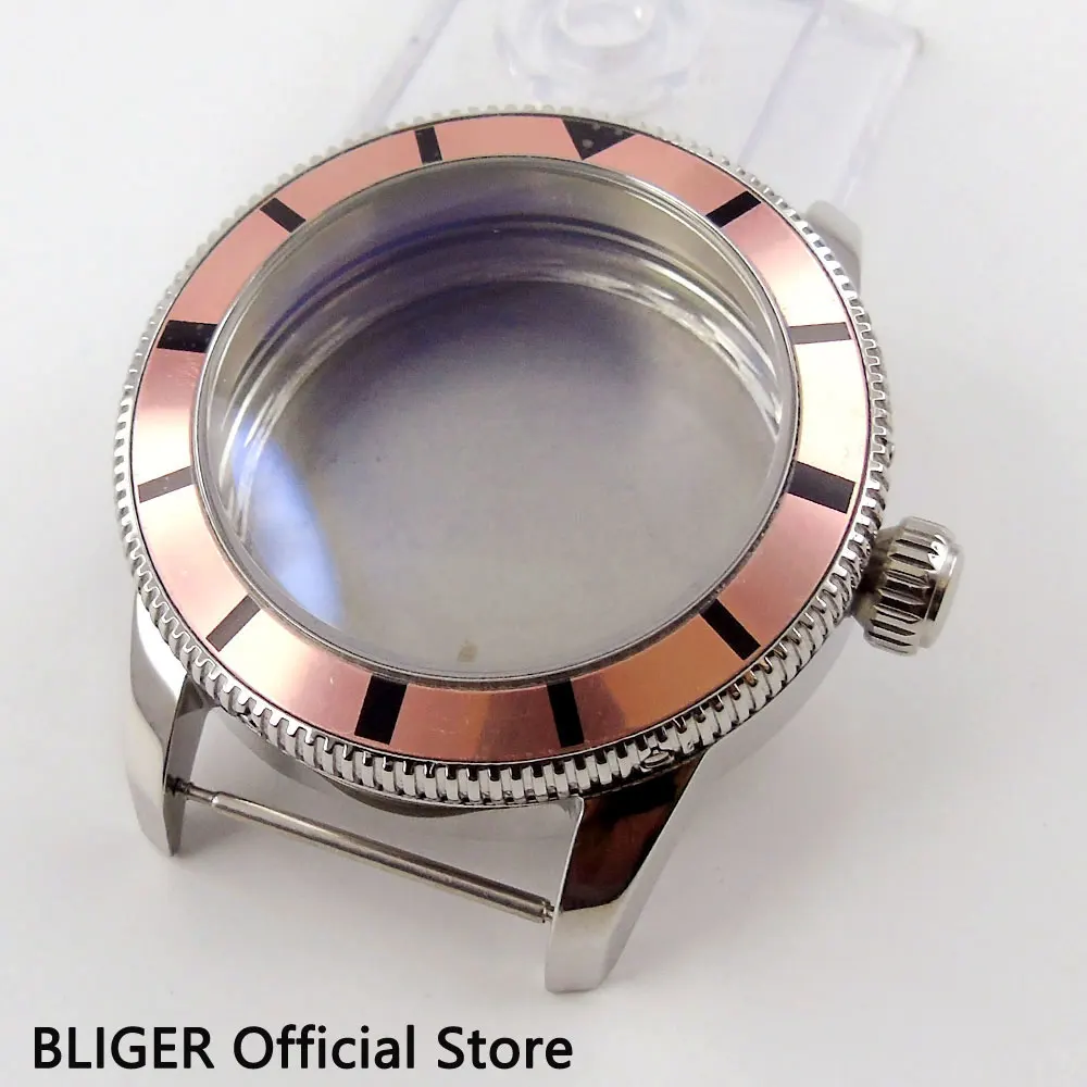 Чехол для BLIGER Watch 46 мм Обложка из алюминиевого сплава с автоматическим