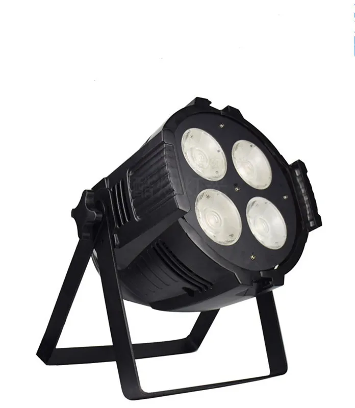 4x50 Вт Par Led COB теплый белый холодный Светодиодный прожектор DJ светильник 4/8 DMX канал