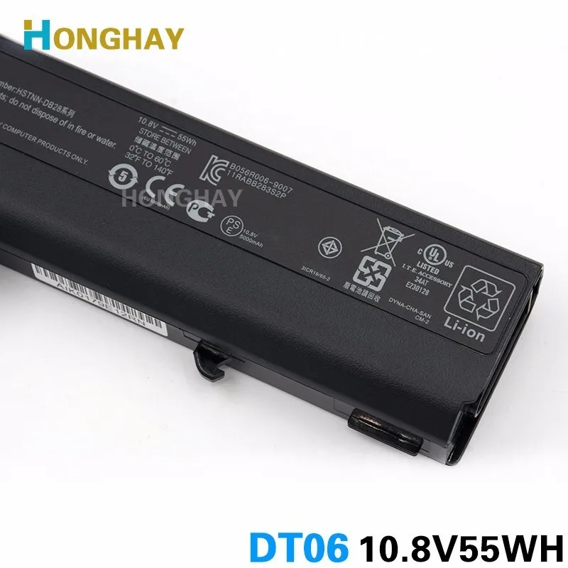 Honghay DT06 ноутбука Батарея для HP Compaq 6510b NC6100 NC6105 NC6120 NC6200 Nc6300 Nc6400 NX5100 NX6130 NX6120 NX6140