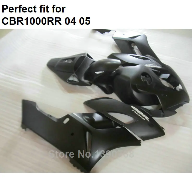 Новый комплект обтекателей для мотоцикла Honda injection CBR1000RR 2004 2005 матовых Черных
