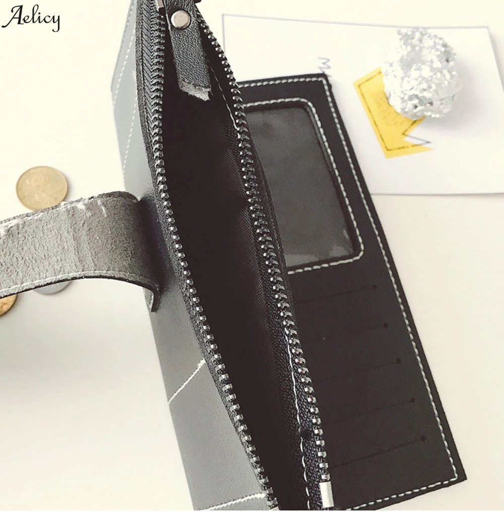 Модный кошелек кредитные карты маленький ID держатель Тонкий Карманный чехол