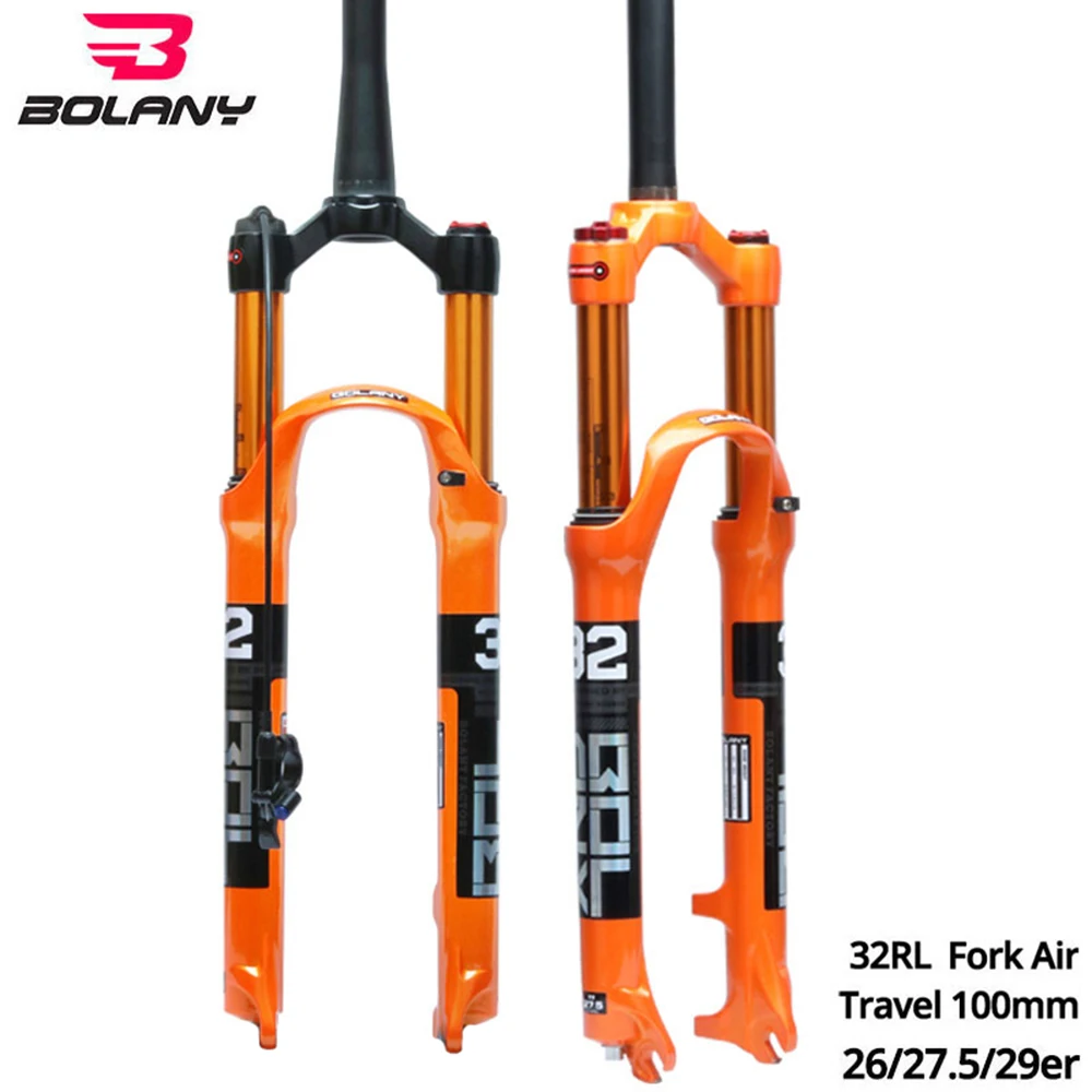 

Передняя Велосипедная вилка Bolany 26er/27,5 er/29er дюймов, 32 RL HL, упругость воздуха из магниевого сплава, амортизация масла, запчасти для горного вел...