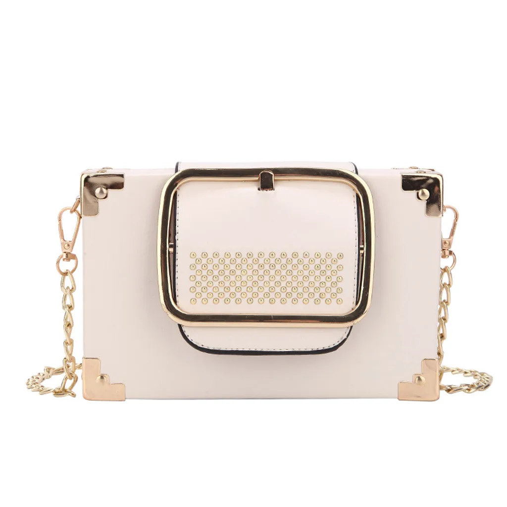 2019 роскошные сумки модные женские Ретро квадратные кожаные через плечо