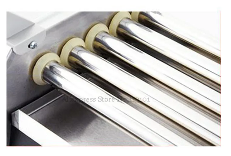 hot dogs grill5 roller electric hot dog maker commercial hot dog sausage grill roasting machine free global shipping