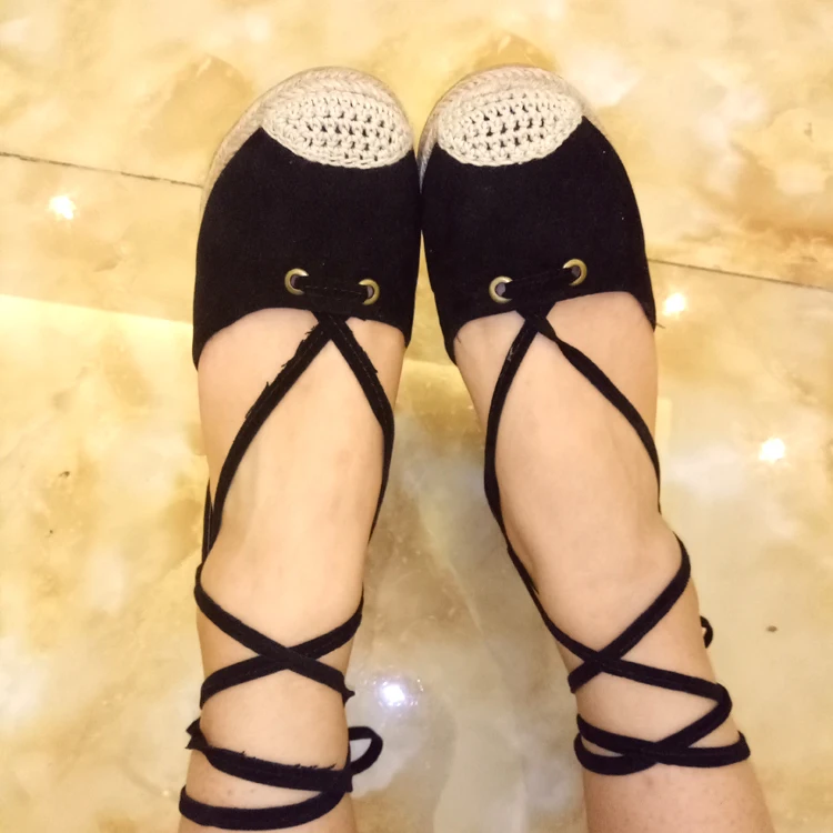 Женские босоножки на танкетке туфли лодочки высоком каблуке 7 см шнуровка в