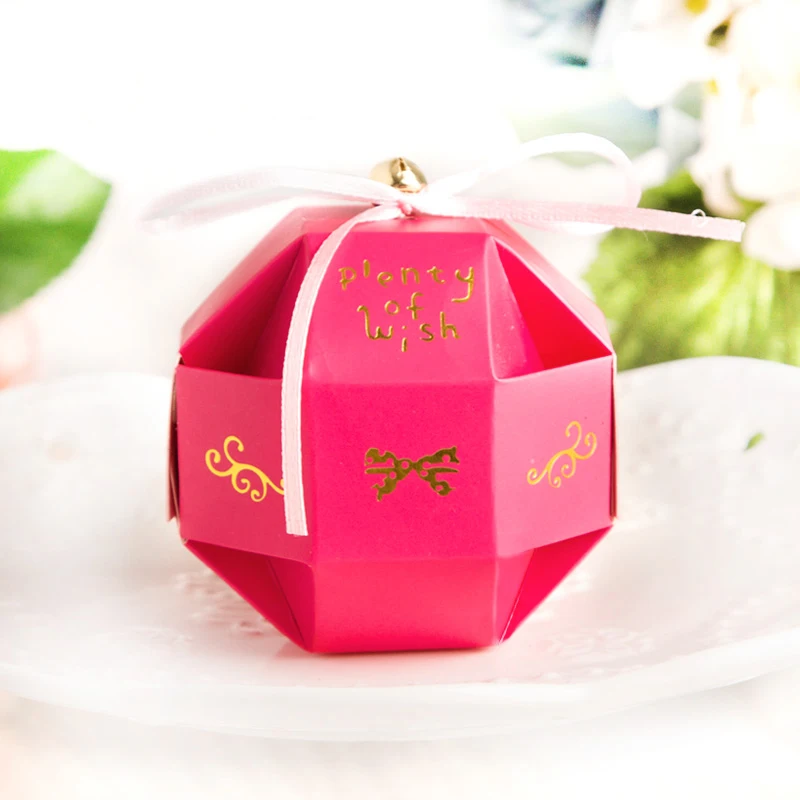 

50 шт./лот, красивая коробка для конфет с красной розой «сделай сам», подарочные коробки для свадьбы, Подарочная коробка с милыми шариками, то...
