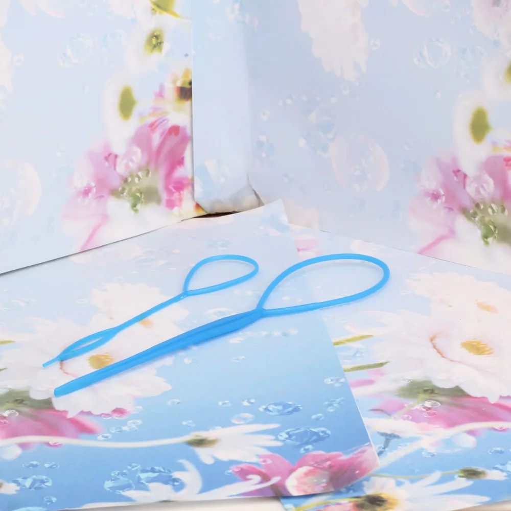 MISM 2 шт. женские закручивающие клипсы для волос Dish инструменты Stick Maker Braid Tool для аксессуаров моды Magic Gun on.