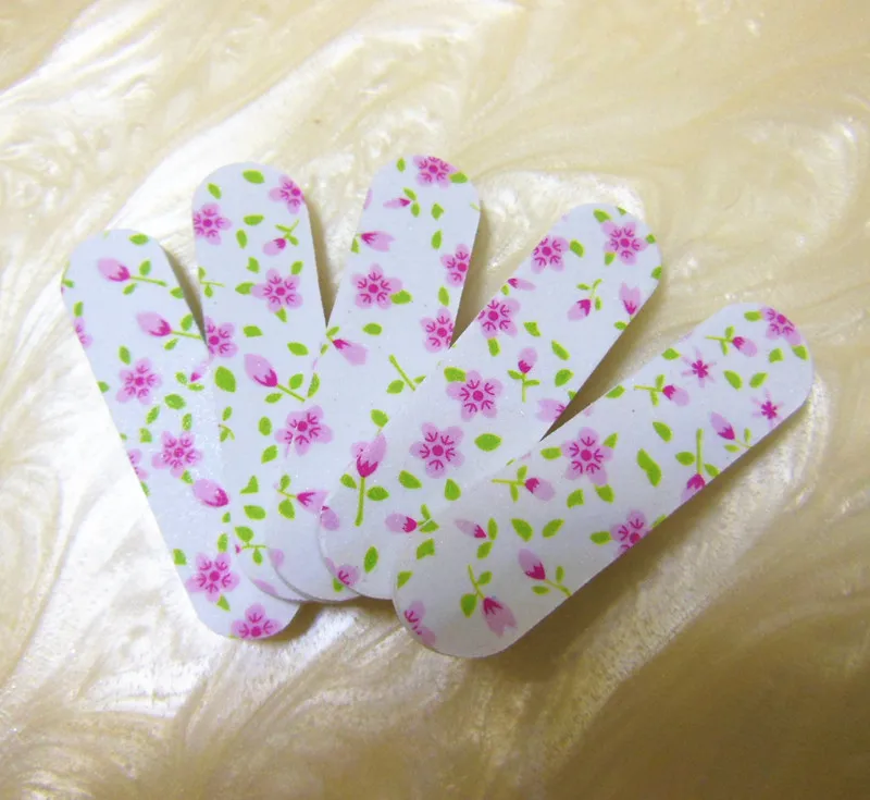 20 шт./лот детская мини-пилка для ногтей из ЭВА пилочка ухода за ногтями полировщик