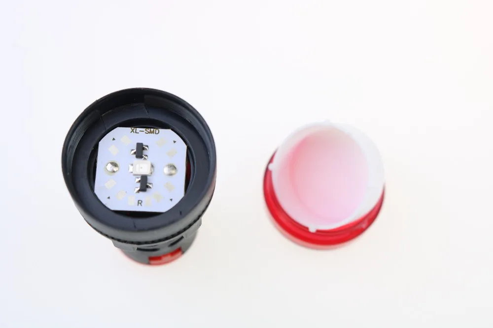 Индикатор AD16 22DS DC 24V светодиодный сигнальная лампа