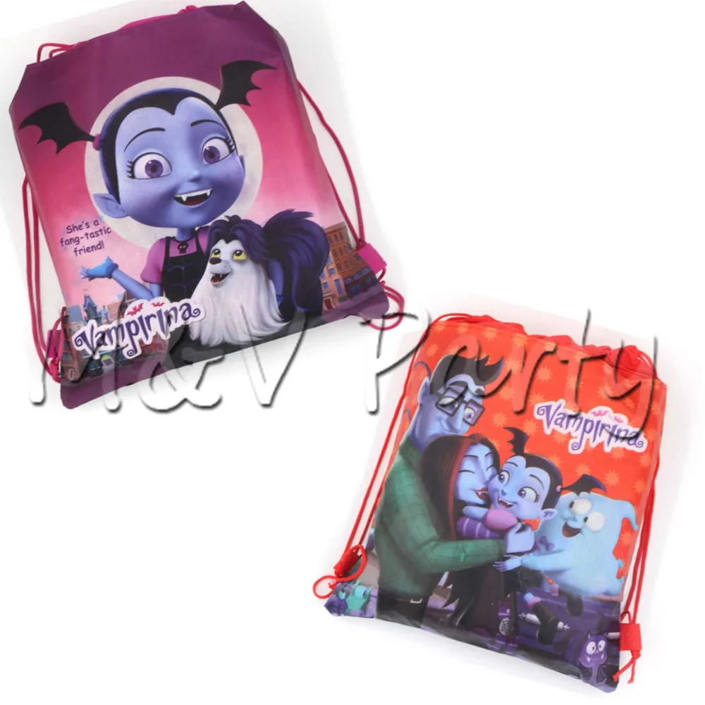 Vampirina подарочные сумки для девочек мультяшная Праздничная посуда украшения