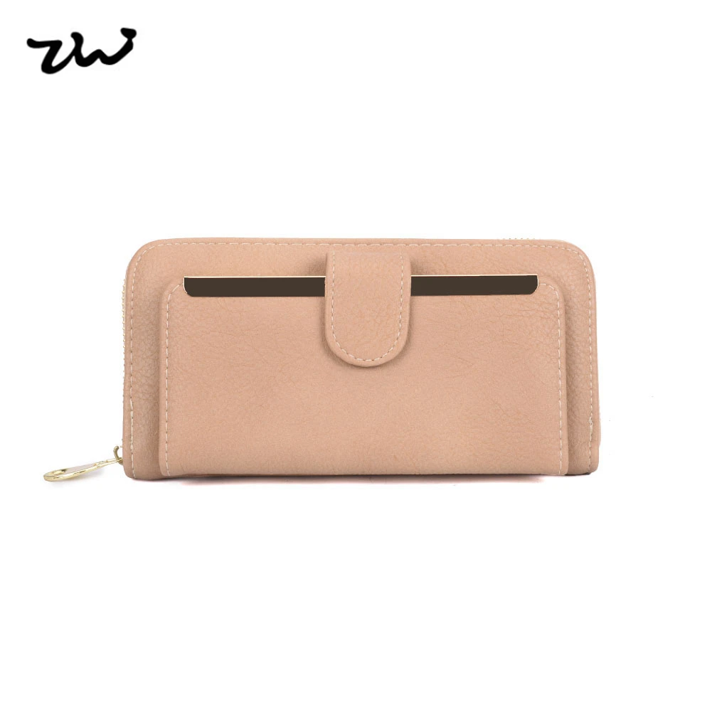 ZIWI Повседневное Для женщин бумажник долго Cluth кошелек Искусственная кожа Hasp
