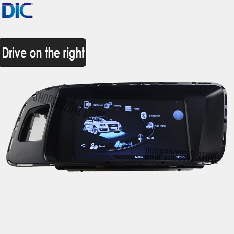 DLC системы Android gps навигации игрока правая рука Левая 8,8 2G/16G 4G 10,25 дюйма WI-FI видео/для Audi Q5 2010