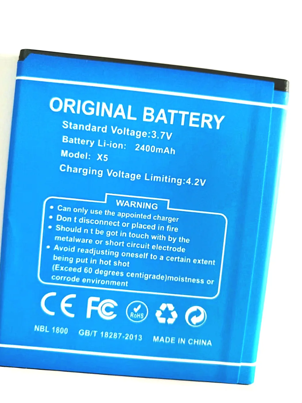 Westrock 2400mAh X5 Аккумулятор для сотового телефона DOOGEE Pro |