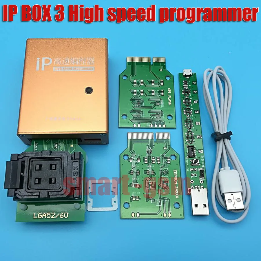 Новейший оригинальный высокоскоростной программатор Ip box 3 IP для Iphone и Ipad