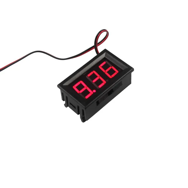 Высокое качество DC 100V 10A Вольтметр Амперметр синий+ красный светодиодный усилитель двойной цифровой вольтметр - Цвет: 2 Wire 4.5-30V