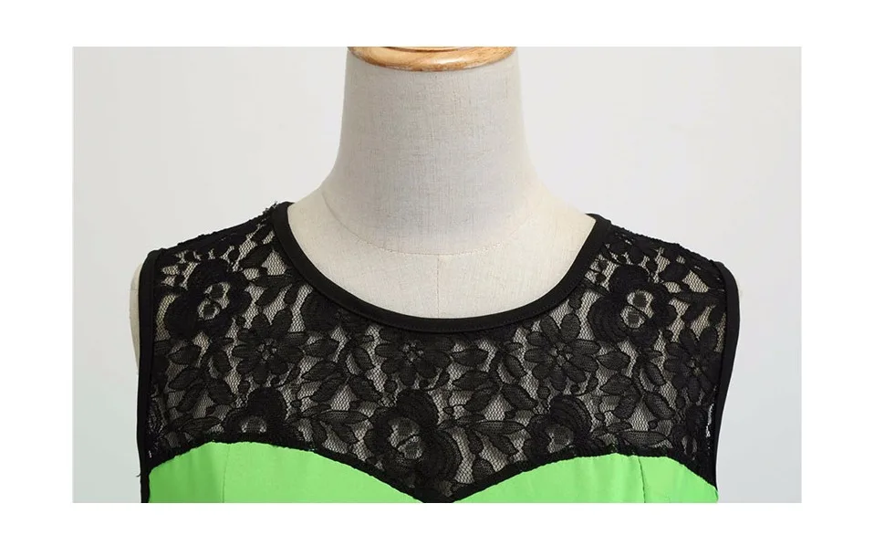Летнее кружевное платье для девочек; Robe Femme Для женщин элегантные Винтаж вечерние платье Повседневное женские офисные рабочие трапециевидной формы миди платье размера плюс