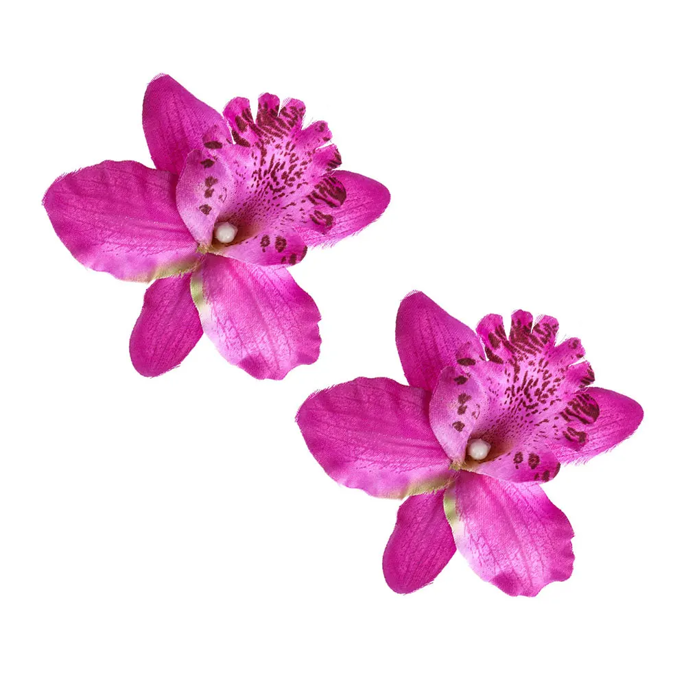 Purple (2Pcs) Невесты головной убор лента для волос аксессуары для волос свадебный головной убор ручной работы фиолетовый цветок диадемы сплав головной убор Корона - Окраска металла: Purple (2Pcs)