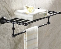 bathroom copper towel bar oil rubbed bronze towel holder towel rack shelf holder brief fixed bathroom accessory zba445