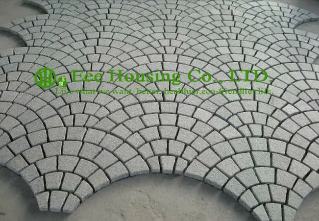 Бесплатная доставка гранитные кубики для дороги серый камень из Натурального