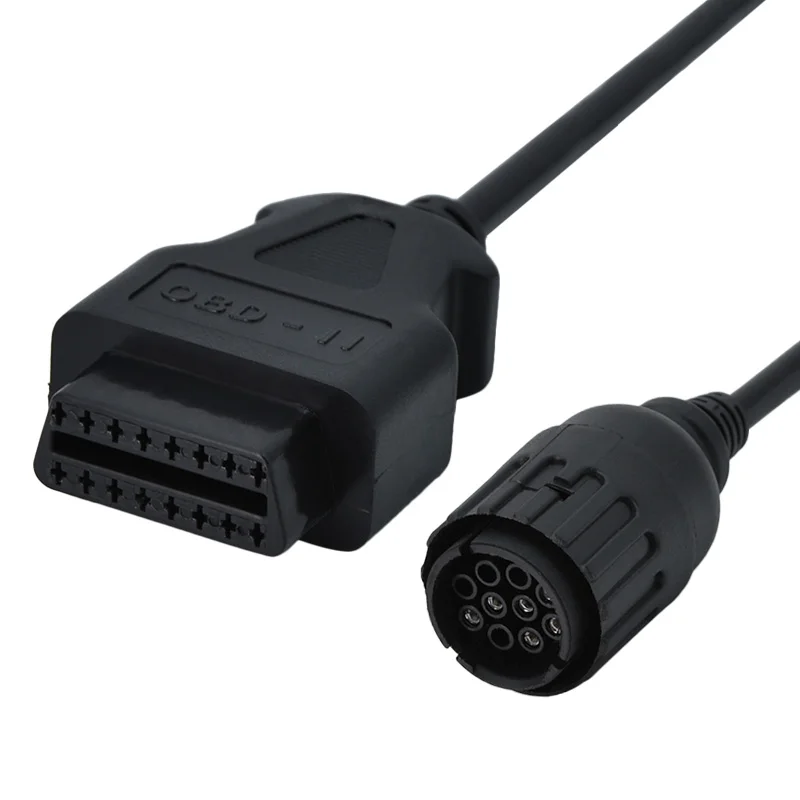 Для BMW ICOM D кабель мотоциклы 10 Pin адаптер 10Pin для 16Pin OBD2 OBDII диагностический