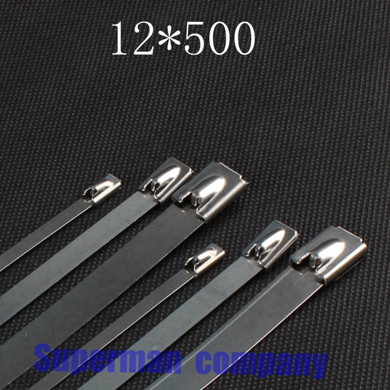 100 шт. 12*500 мм 12x500 12 x 500 самоблокирующаяся кабельная стяжка на молнии из