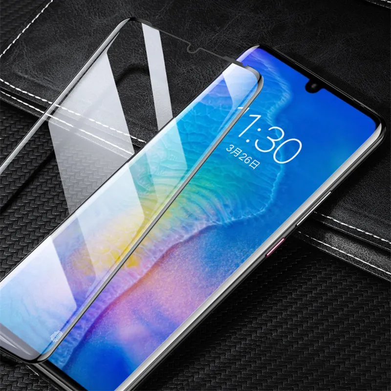 Полная защита экрана для huawei P30 Pro 5D изогнутое прозрачное закаленное стекло Lite P 30
