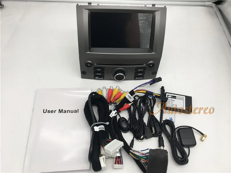 Android 9,0 автомобильный dvd-плеер gps навигация для peugeot 407 2004-2010 головное устройство мультимедийный плеер радио магнитофон авто стерео