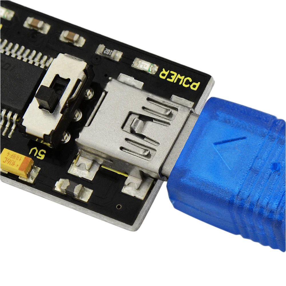 Keyestudio FTDI (оригинальные чипы) базовая программа загрузчик USB в TTL FT232 + USB-кабель для