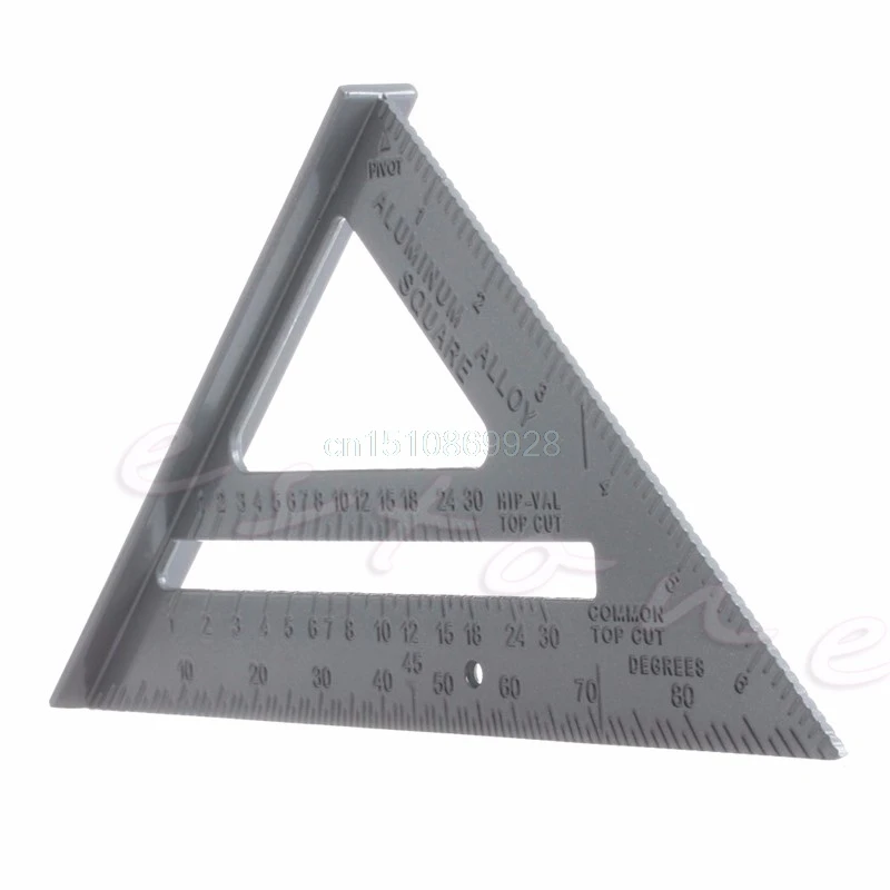 Ruler Measuring Tool Aluminum Alloy Speed Square Protractor Miter Framing Measurement | Инструменты