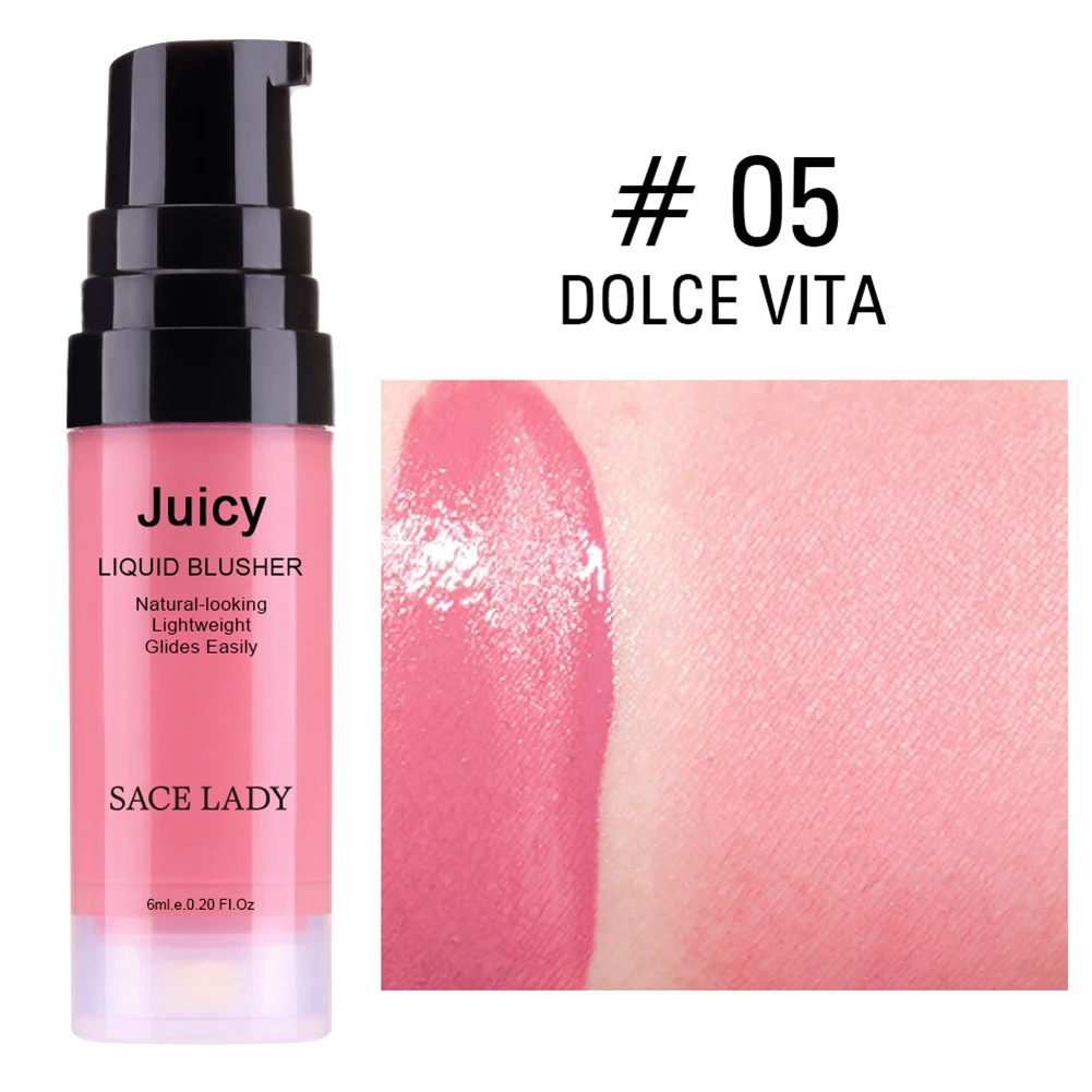 4 цвета, женские жидкие румяна, макияж, Румяна для лица, ремонт макияжа, румяна, румяна для красоты, румяна, палитра цветов