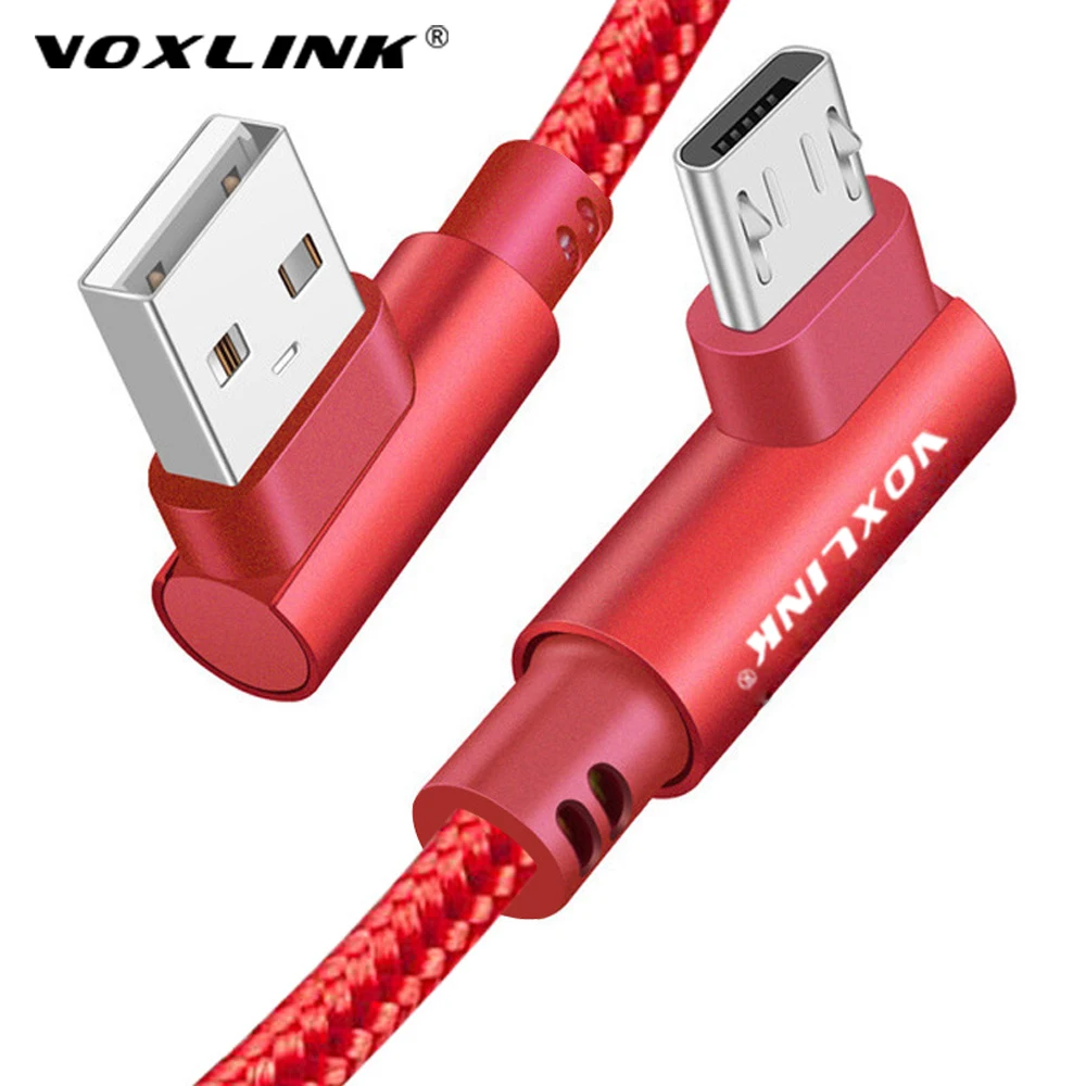 Кабель VoxLink Micro USB для быстрой зарядки телефонов Android 2.4A 0.25-1 м | Мобильные телефоны