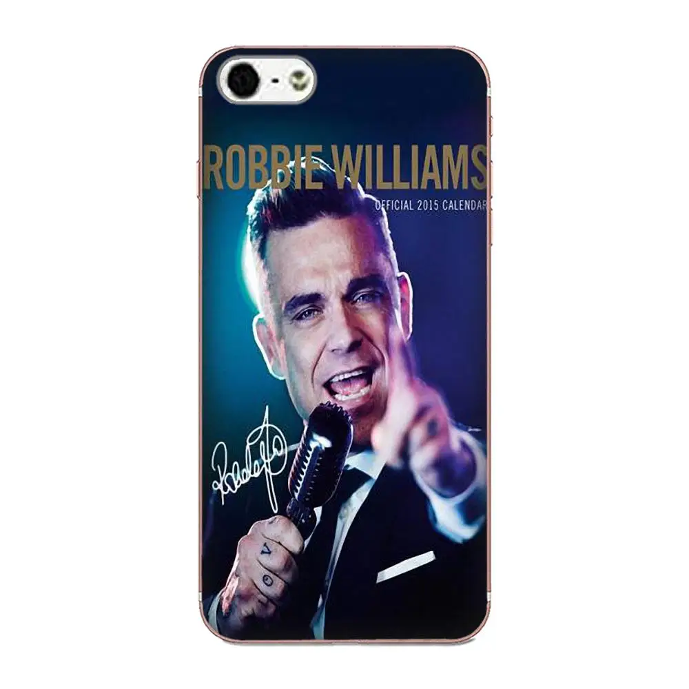 Силиконовый чехол для телефона Robbie Williams Xiaomi Redmi Note 2 3 3S 4 4A 4X5 5A 6 6A Pro