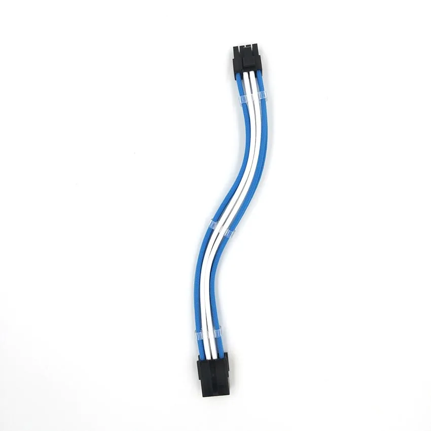 WinKool PCI E 8PIN 18AWG основной белый штекер гнездо удлинитель питания Встроенный кабель