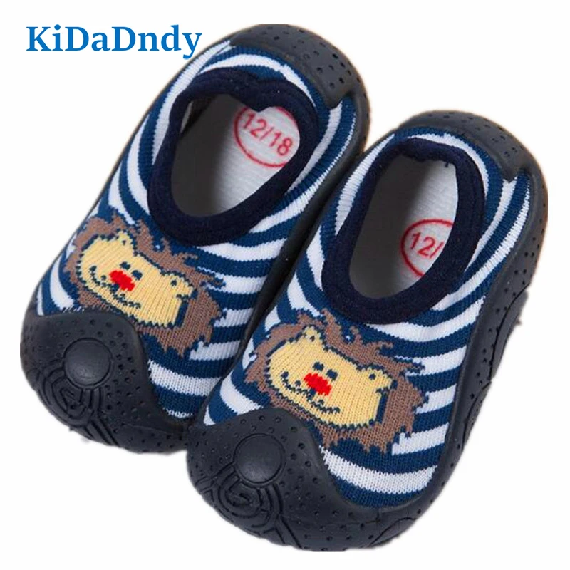 KiDaDndy/весенние носки для новорожденных нескользящие маленьких мальчиков с
