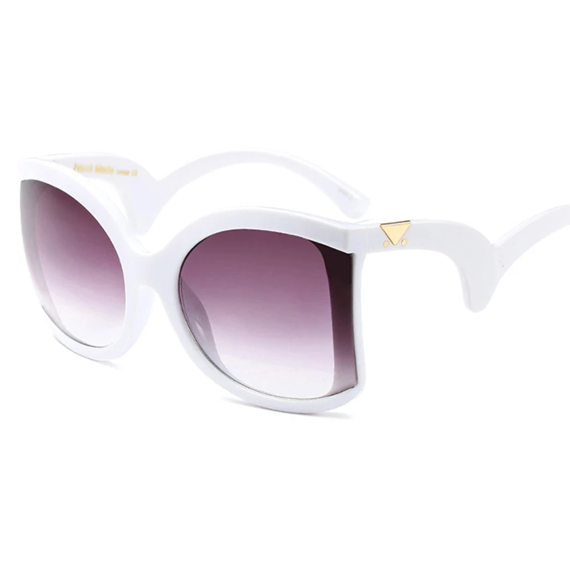 

2018 Black Clear Oversized Square Sunglasses Women Gradient Summer Style Classic Woman Sun Glasses Big Frame 2018 De So DY-42