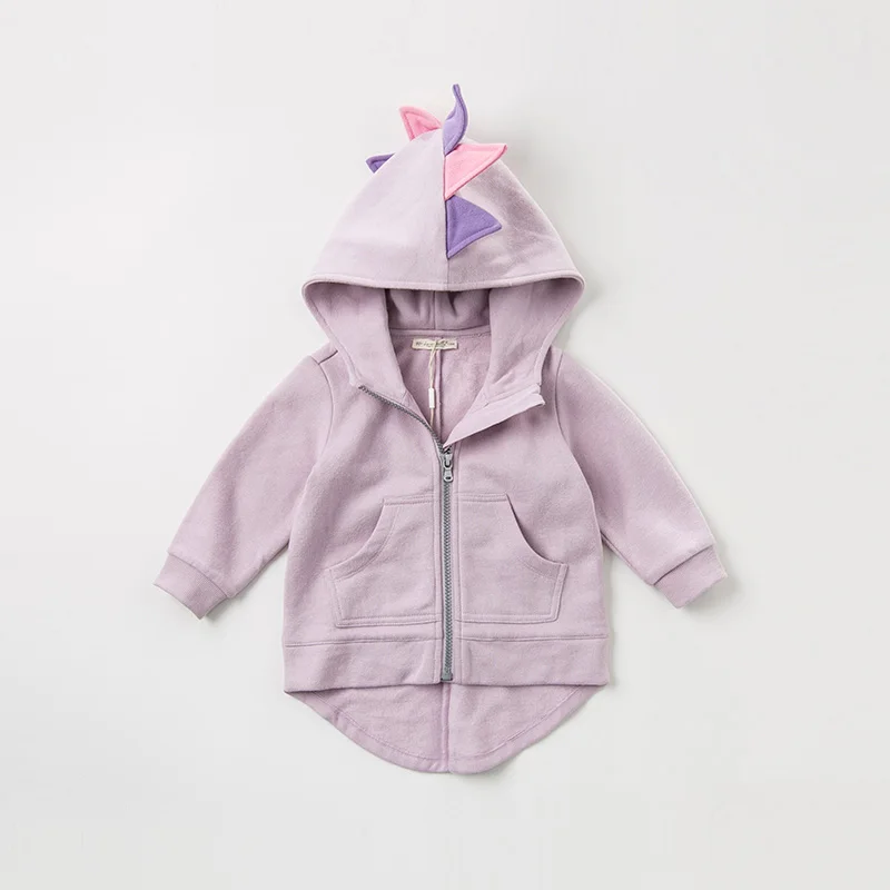 DB11858 dave bella/осенне-Весенняя Милая Детская куртка унисекс детская модная верхняя