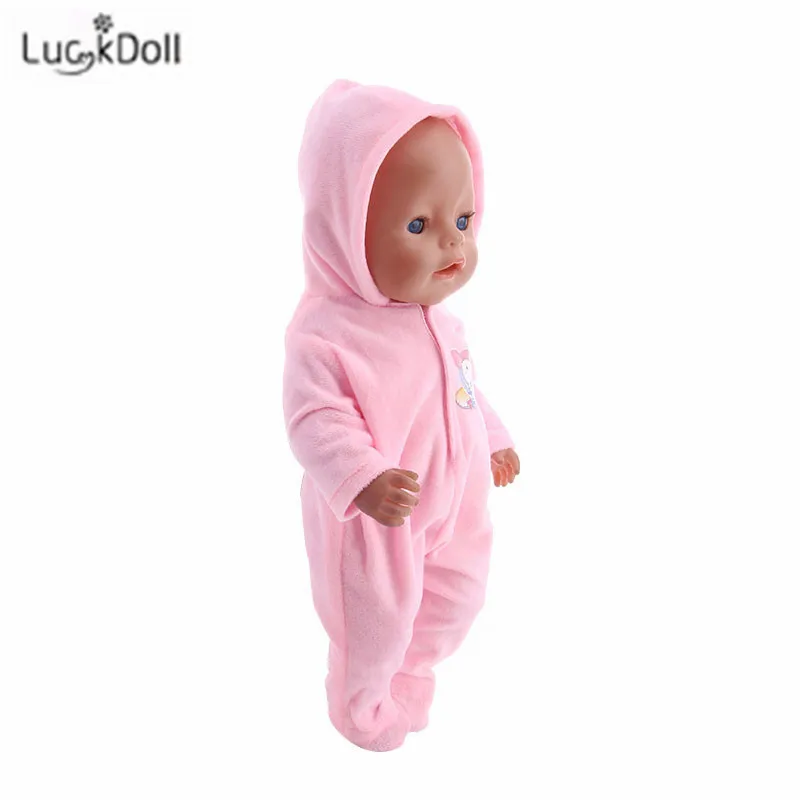 LUCKDOLL Новые Модные Симпатичные пижамы для 18-дюймовые американские куклы и 43 см для ухода за ребенком для мам аксессуары для кукол, чтобы дать детям самый лучший подарок