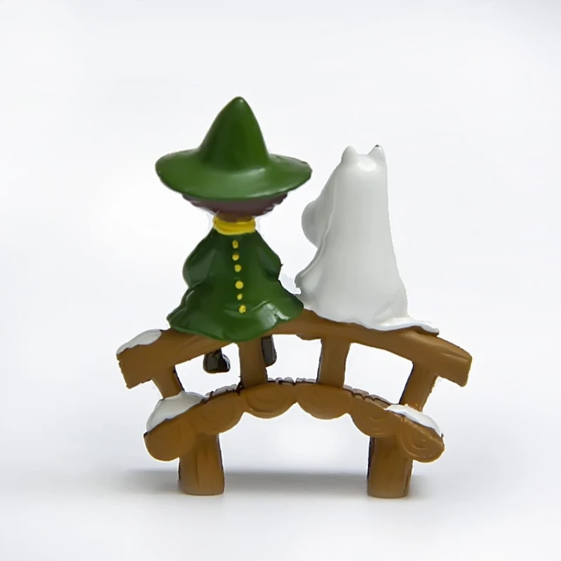 Бегемот Муми-Тролль Бегемот familyToys Бегемот Moomins Фигурки игрушки мягкие игрушки Muumi Little My резиновая фигурка героя плюшевая игрушка
