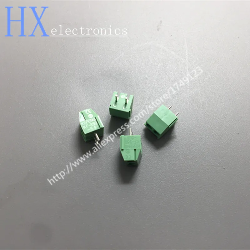 Бесплатная доставка 10 шт. винтовой клеммный соединитель с шагом 3 5 мм 2 контактный