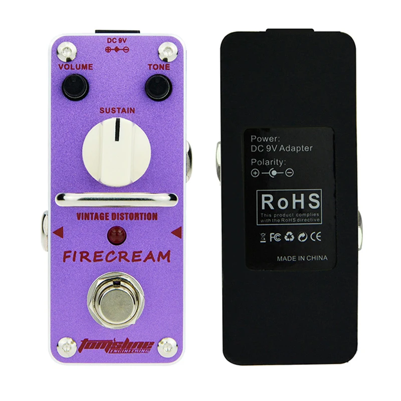Арома AFM 3 Firecream педаль гитарный эффект на основе 1 й версии EH Big Muff богатая и