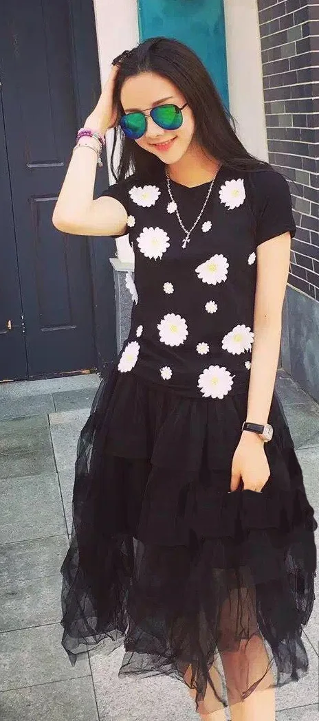 Молочная шелковая желтая хризантема Водорастворимая Вышивка нашивка для шитья