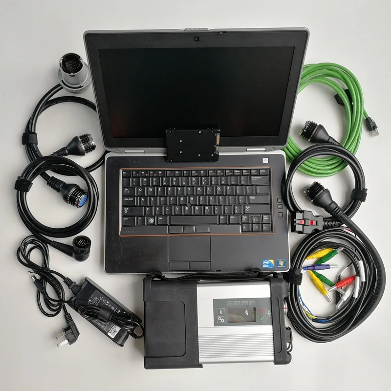 Auto MB Star Diagnostic Tool SD C5 + E6420 I5 4G Used Lapotp 360GB SSD V12.2021 Software WIS/EPC/Vediamo/DTS/HHT/X | Автомобили и