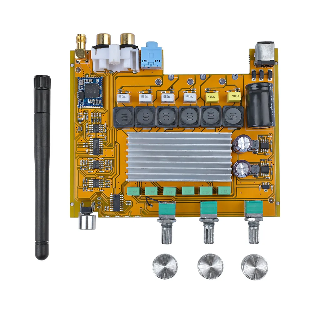 AIYIMA 2 1 усилители аудио Плата TPA3116 Amplificador CSR8635 Bluetooth 4 0 HIFI Цифровой усилитель