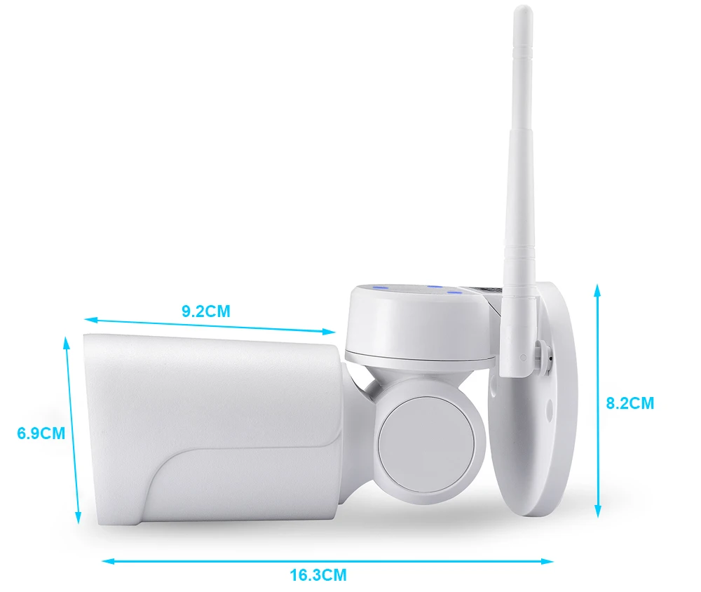 Wi-Fi IP PTZ камера 1080P 4X оптический зум 50 м ИК Ночное Видение IP65 система безопасности |