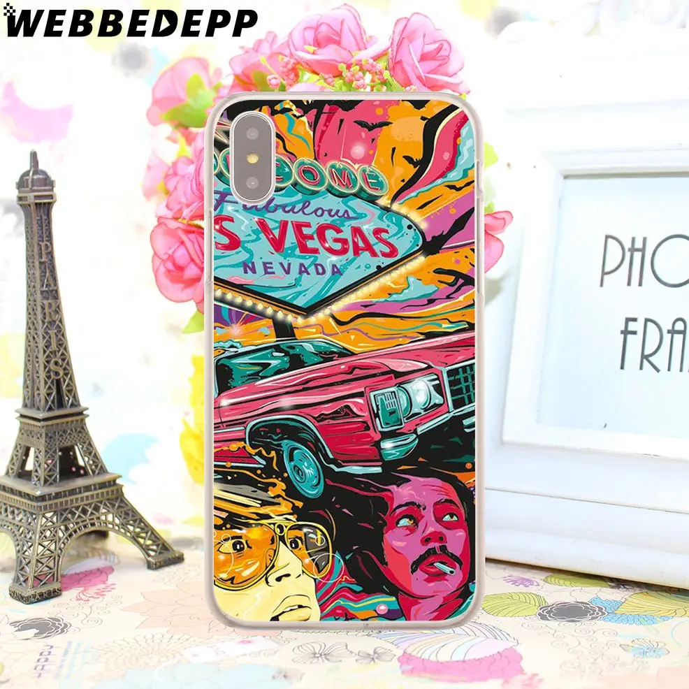 Жесткий чехол для телефона WEBBEDEPP Fear and Loathing в Лас-Вегасе для iPhone 4 4S 5C 5 5S SE 6 6S 7 8 Plus X XR XS 11 Pro Max - Цвет: 9