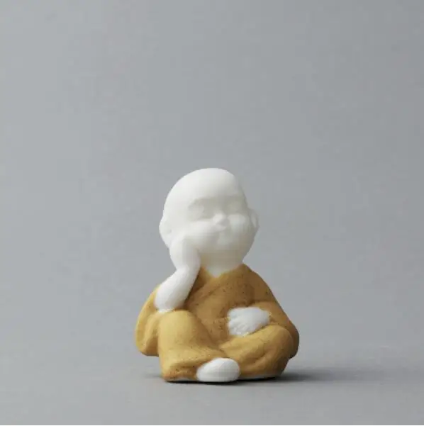 3D буддийский монах 11 стилей Силиконовое мыло свечная форма ручной работы изготовление мыла Милая статуя Будды фарфоровая религия ароматный, в форме косточки плесень